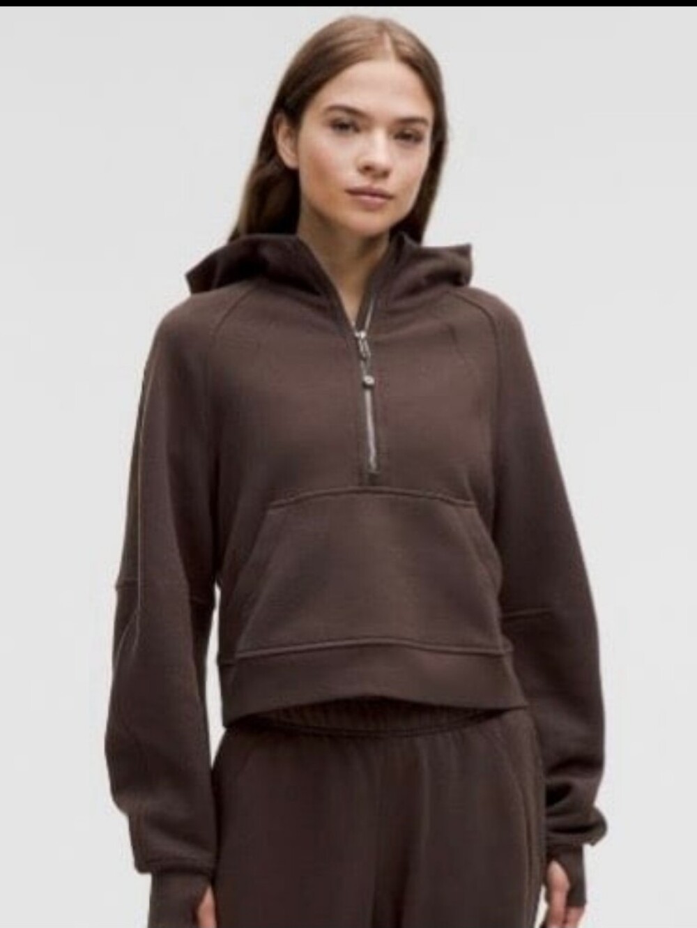 Lululemon Scuba Hoodie~Oversized Half Zip~Lava Cake~Xl/xxl~NWT.